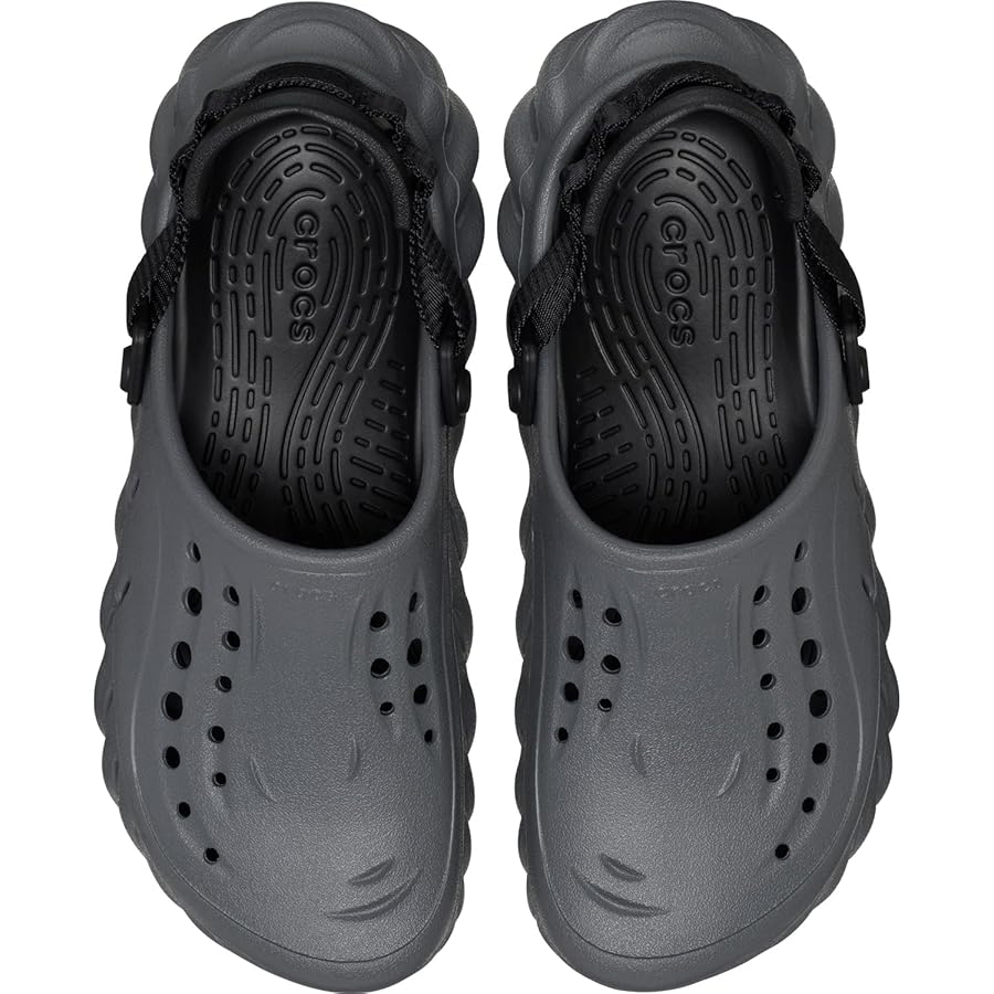 Crocs グレー 　エコークロッグ CIAOPANIC（チャオパニック）の「【crocs/クロックス】エコー
